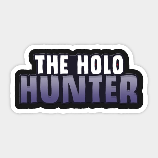 The Holo Hunter Logo Sticker by theholohunter